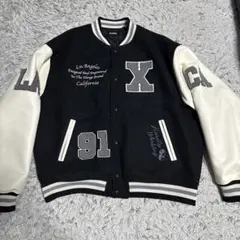 XLARGE スタジャン ブラック/アイボリー XLARGE スタジャン ブラック/アイボリー 楽天市場】エクストララージ