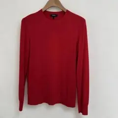 極美品✨Theory ニット セーター レッド　ユニセックスのサムネイル