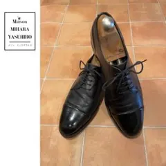 MIHARA YASUHIRO 炙り出し 茶芯 レザー シューズのサムネイル