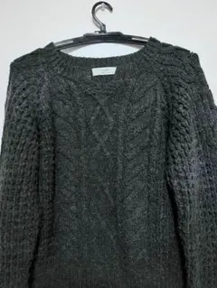 cepo 【セポ】セーター　ケーブル編み　ローゲージ　シック　オシャレ　ゆったりのサムネイル