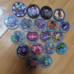 妖怪ウォッチキャラクターメダル 19枚セット