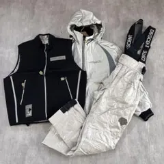 オールドデサント SIOパンツ スキーウェア3点セット L ベスト付 競技用