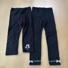 130cm 7分丈・10分丈スパッツ　2点セット