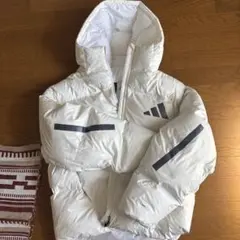 adidas ClimaWarm フード付きダウンジャケット XL