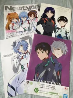 シン・エヴァンゲリオン 入場者特典 クリアファイル ニュータイプ セット売り