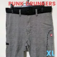 PUNK DRUNKERS パンクドランカーズ グレンチェック クロップド XLのサムネイル