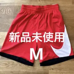 新品　ナイキ バスケットボールパンツ Mサイズ レッド