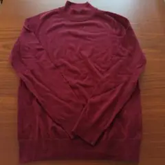 バーガンディ ニット