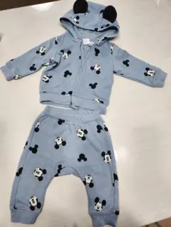 H&M ミッキーマウス トレーナー・パンツセット 68cm　セットアップ