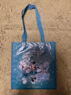 【ショッピングバッグ】 ディズニー 25周年 スパークリングビジュリー XS