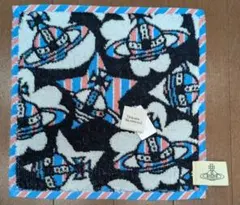 ヴィヴィアンウエストウッド　タオルハンカチ 星、オーブ柄