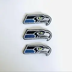 NFL アイロンワッペン　 シアトルシーホークス　3枚　アメフトワッペン