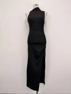 SHEIN⭐︎パーティーなどに⭐︎大人っぽ⭐︎ノースリーブワンピースS【中古】C78