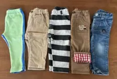 80cm パンツ 長ズボン　5本セット