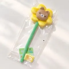 チャイロイコグマ フラワーぬいぐるみ ノベルティ チャイロイコグマルシェ