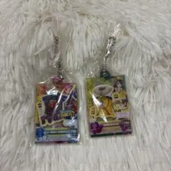 アイカツアクリルチャーム　ミュージカルスコーピオンジャケット、キングレオトップス