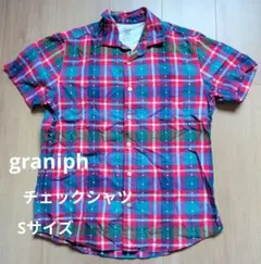 半袖チェックシャツ Sサイズのサムネイル