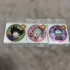 ドラゴンボール超戦士シールウエハース超 超絶感謝の10周年　龍球レア　３枚セット