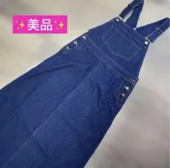 デニムスカート オーバーオールスカート サロペットスカート