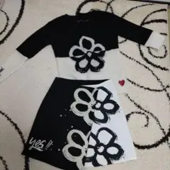 デシグアル✰ニットとスカート