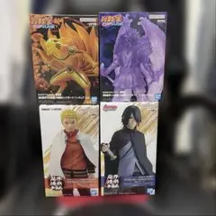 NARUTO うちはサスケ うずまきナルト 九喇嘛 須佐能乎 4体セット | Mercari