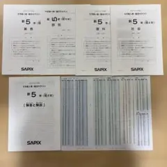 2026年最新】sapix 組分けテスト 新5年の人気アイテム - メルカリ