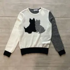 Black&White ニットセーター