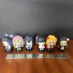 ナムコ限定　鬼滅の刃　ミニフィギュア　つむりずむ　6体セット　まとめ売り