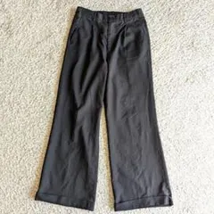 【EMMA CLOTHES】メンズ　ワイドパンツ　Мサイズ　黒