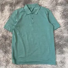 美品✨【UNIQLO】 ミントグリーン ポロシャツ (M) ゴルフウェアにも！
