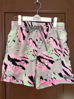 Nike MEN カモ柄ショーツサイズL