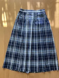 プリーツスカート　チェック