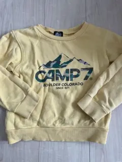 Camp7 薄手　トレーナー