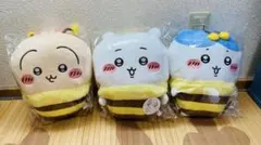 【匿名配送】ちいかわ ハチさんBIGぬいぐるみ　３点セット