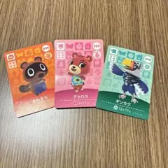 どうぶつの森 amiibo カード たぬきち アセロラ ギンカク