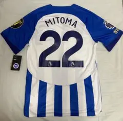 【新品・タグ付】ブライトン 三笘薫 23/24 ホーム ユニフォーム Mサイズ