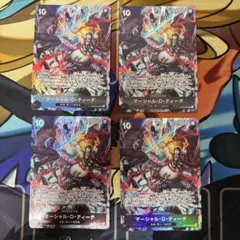 ティーチ2nd Anniversary プロモ ×4枚【ワンピースカード】 ワンピースカード ティーチ 4枚 プロモ 2nd Anniversary - メルカリ