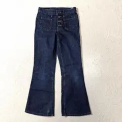 Y2K AMERICANINO フレア デニム パンツ ブーツカット 日本製のサムネイル