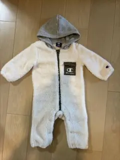 チャンピオン　フリース　ロンパース　80