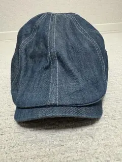 デニム ハンチング帽