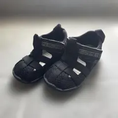 イフミー　サンダル　ウォーターシューズ　黒　14.5センチ