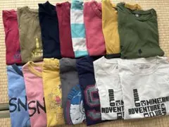 【訳あり】子供服 Tシャツ まとめ売り 15枚セット 男の子 女の子 120cm
