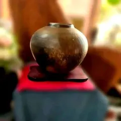 美術館級/完全無傷】瀬戸市無形文化財 初代 水野双鶴 作 練込茶碗『鶉