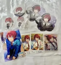 朱桜司☆花伴クリアカード&アニカフェグッズなど