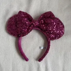 ディズニーカチューシャ　スパンコール