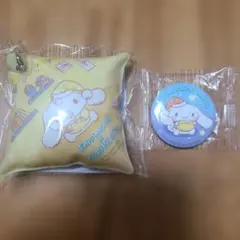 くら寿司　クッションチャーム　缶バッジ　セット