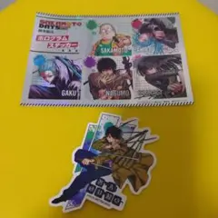 2点　南雲　サカモトデイズ　特典　ダイカットステッカー　ホログラムステッカー
