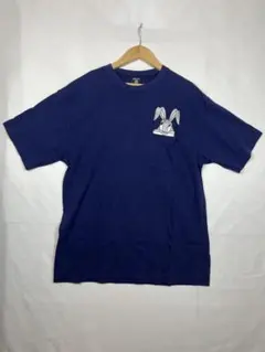 A-121 WARNER BROS バッグスバニー ネイビー　Tシャツ Sサイズのサムネイル