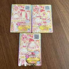 アイカツ スイートマジック カード 3枚セット