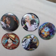 ワンピース キャラクター缶バッジ 5個セット